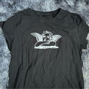 Graphic tee with Angel design